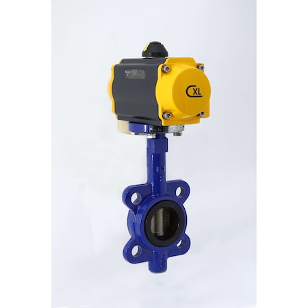 Actuated 2, Butterfly Valve, Lug, Ductile Iron Body, DA